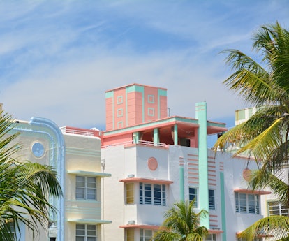 Art Deco-style architecture in Miami Beach